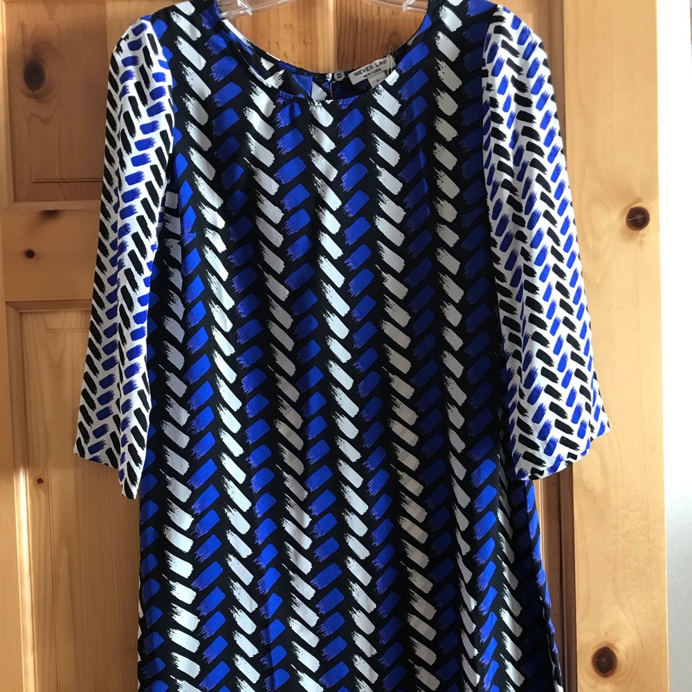 Anthropologie Nieves Lavi Silk Dress size 6